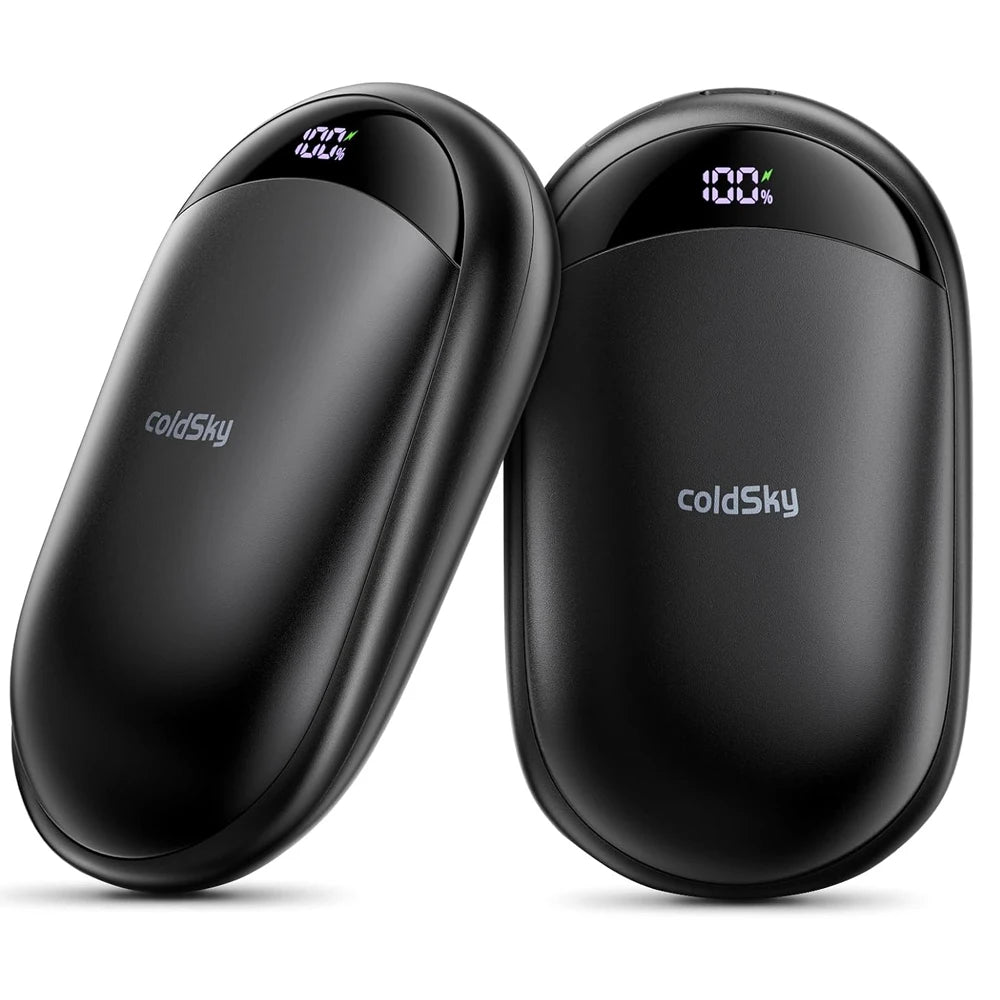 ColdSky Chauffe-mains électrique magnétique rechargeable